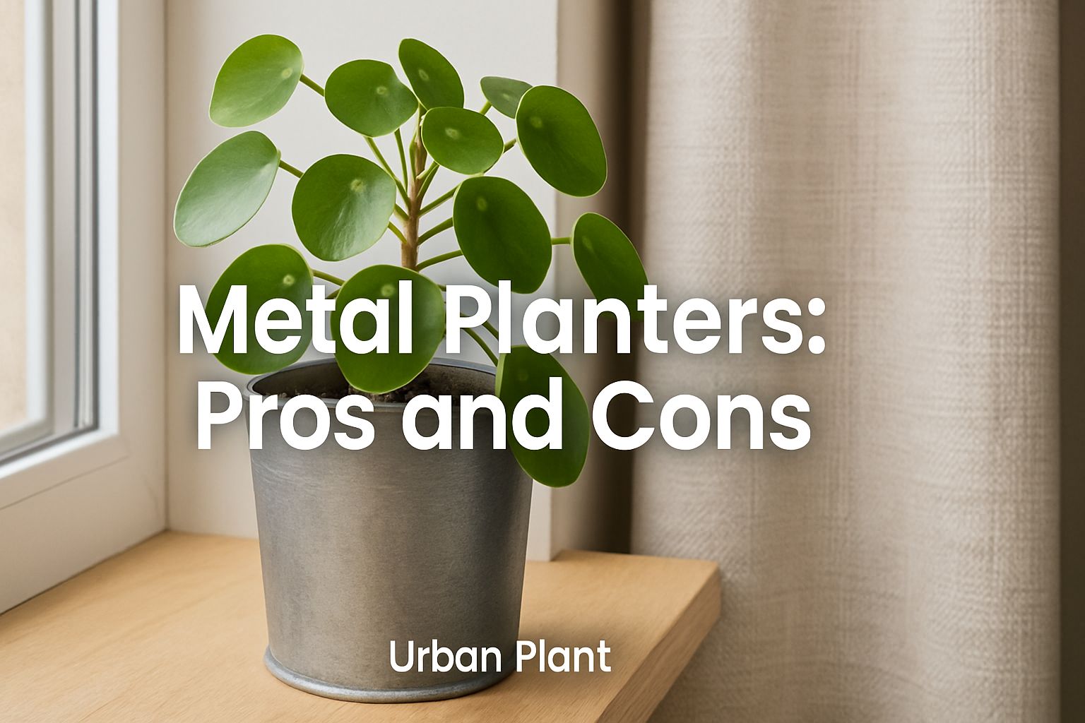 Metal planters pros and cons – Urban Plant.